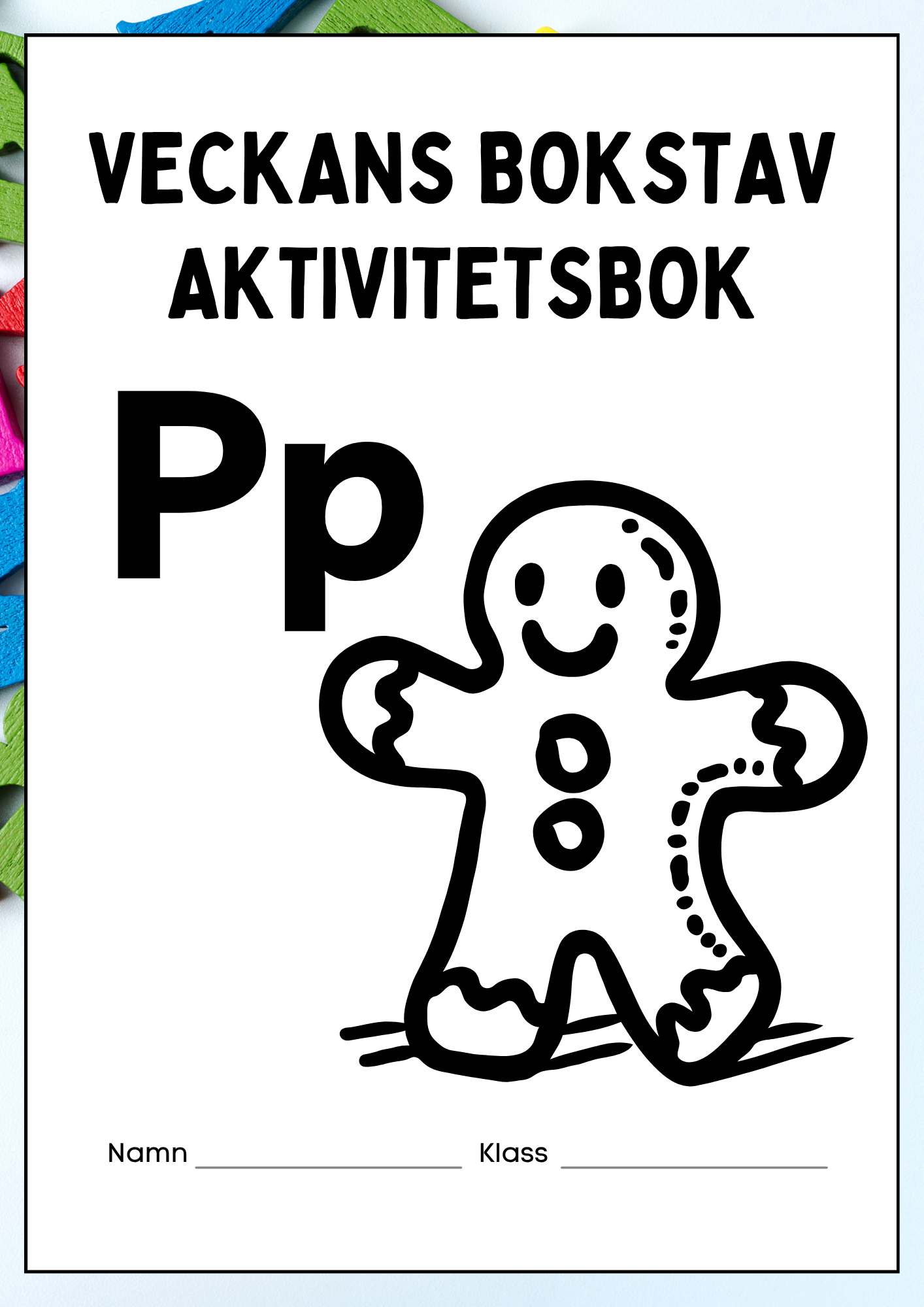 Veckans bokstav - Bokstaven Pp