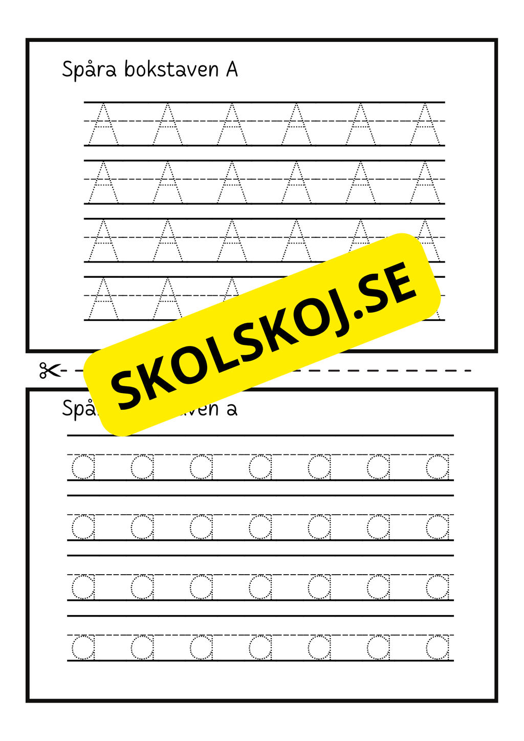 Veckans bokstav - Förskola - Årskurs 1 (87 sidor)