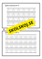 Veckans bokstav - Förskola - Årskurs 1 (87 sidor)