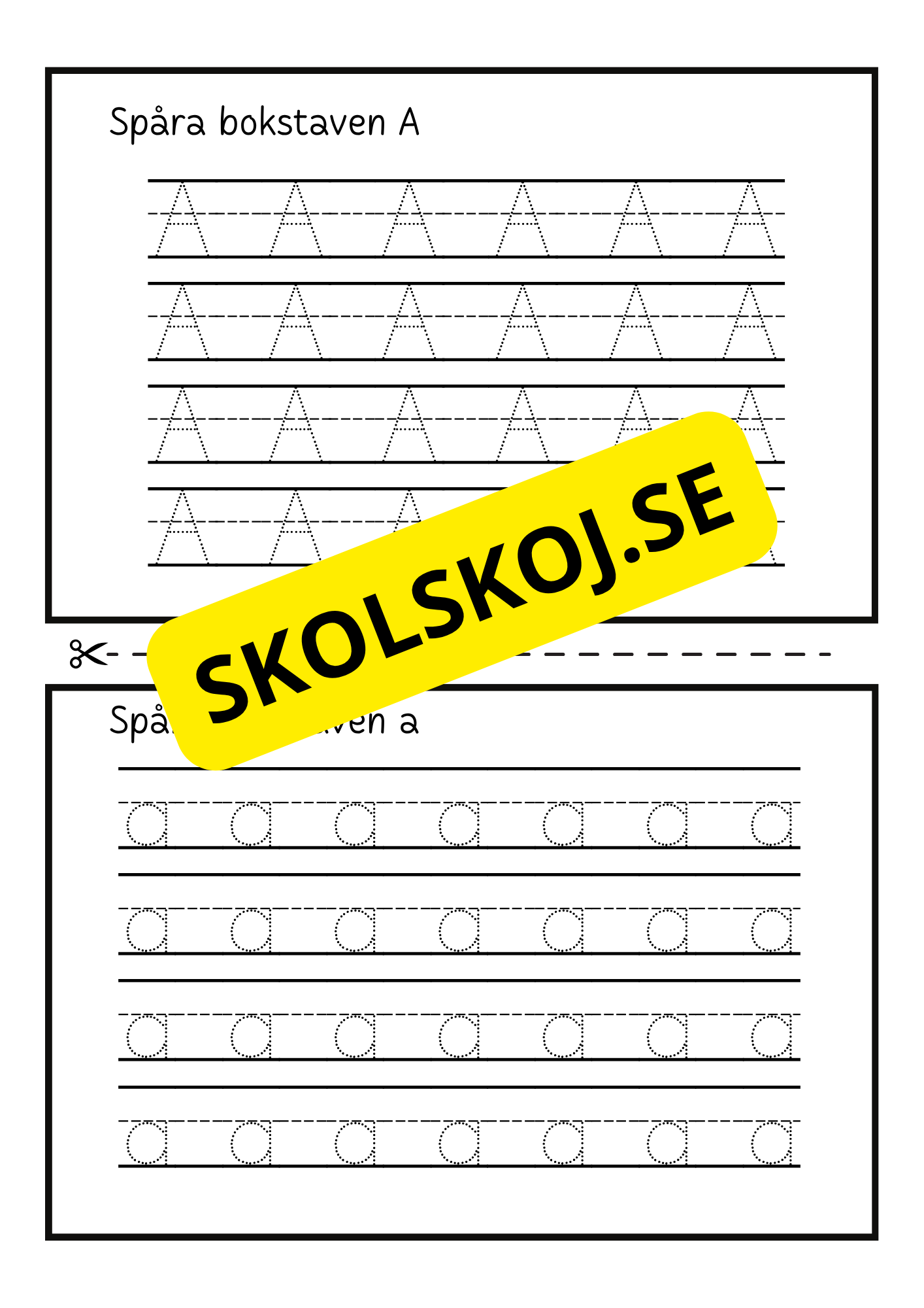 Veckans bokstav - Förskola - Årskurs 1 (87 sidor)