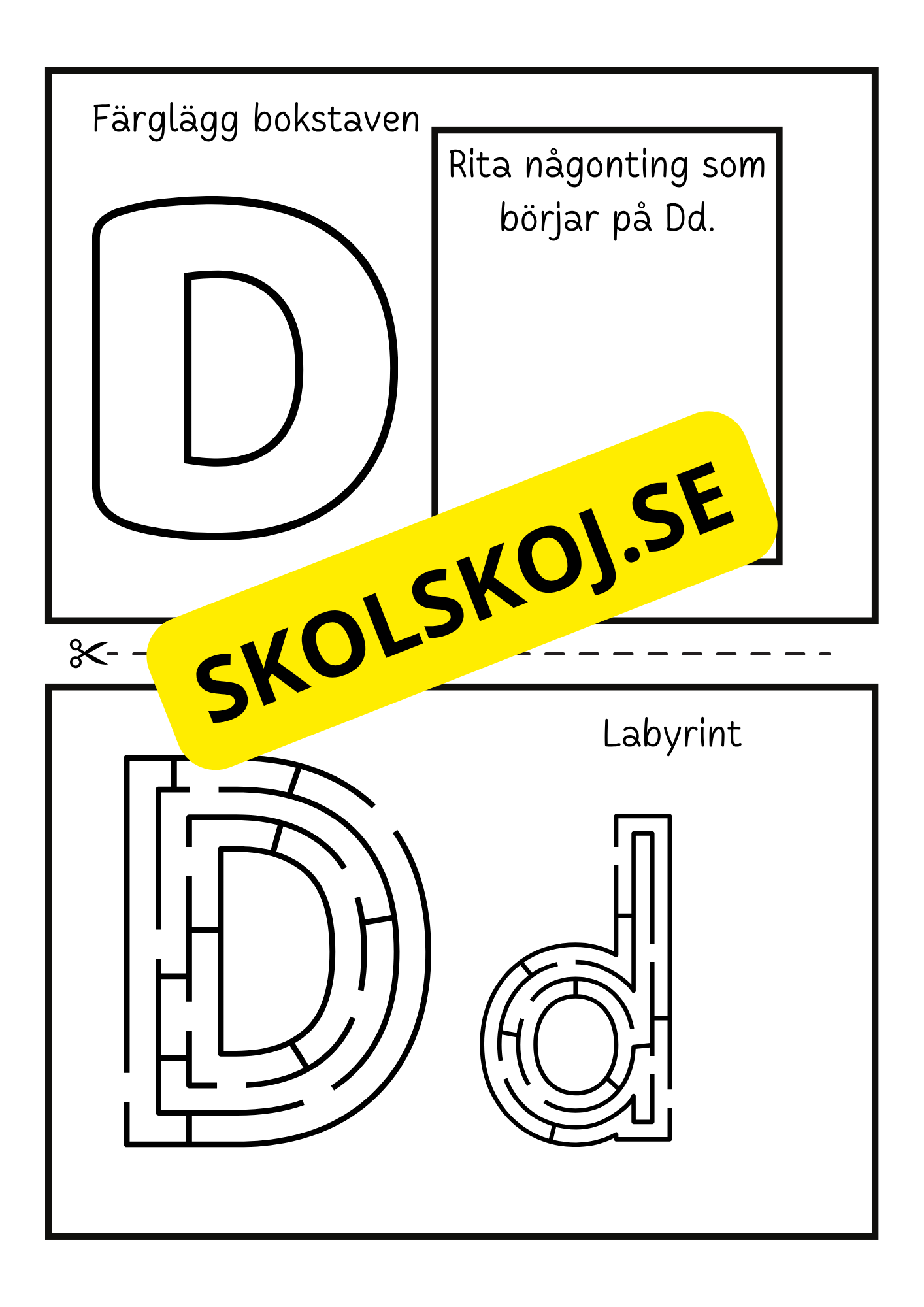 Veckans bokstav - Förskola - Årskurs 1 (87 sidor)