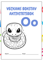 Veckans bokstav - Bokstaven Oo