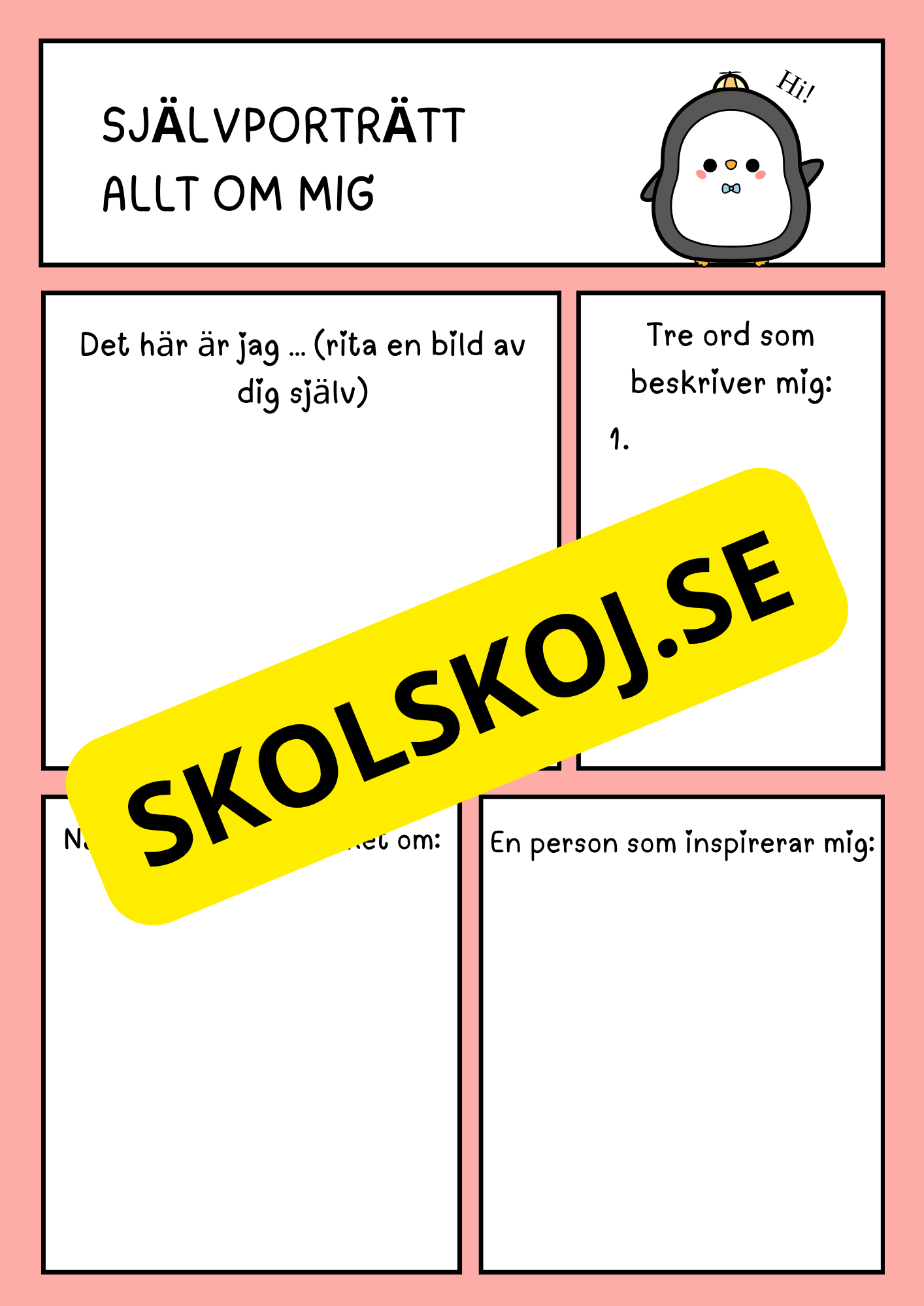 Vem är jag? Vem håller jag på att bli? – Upptäck min SWAG