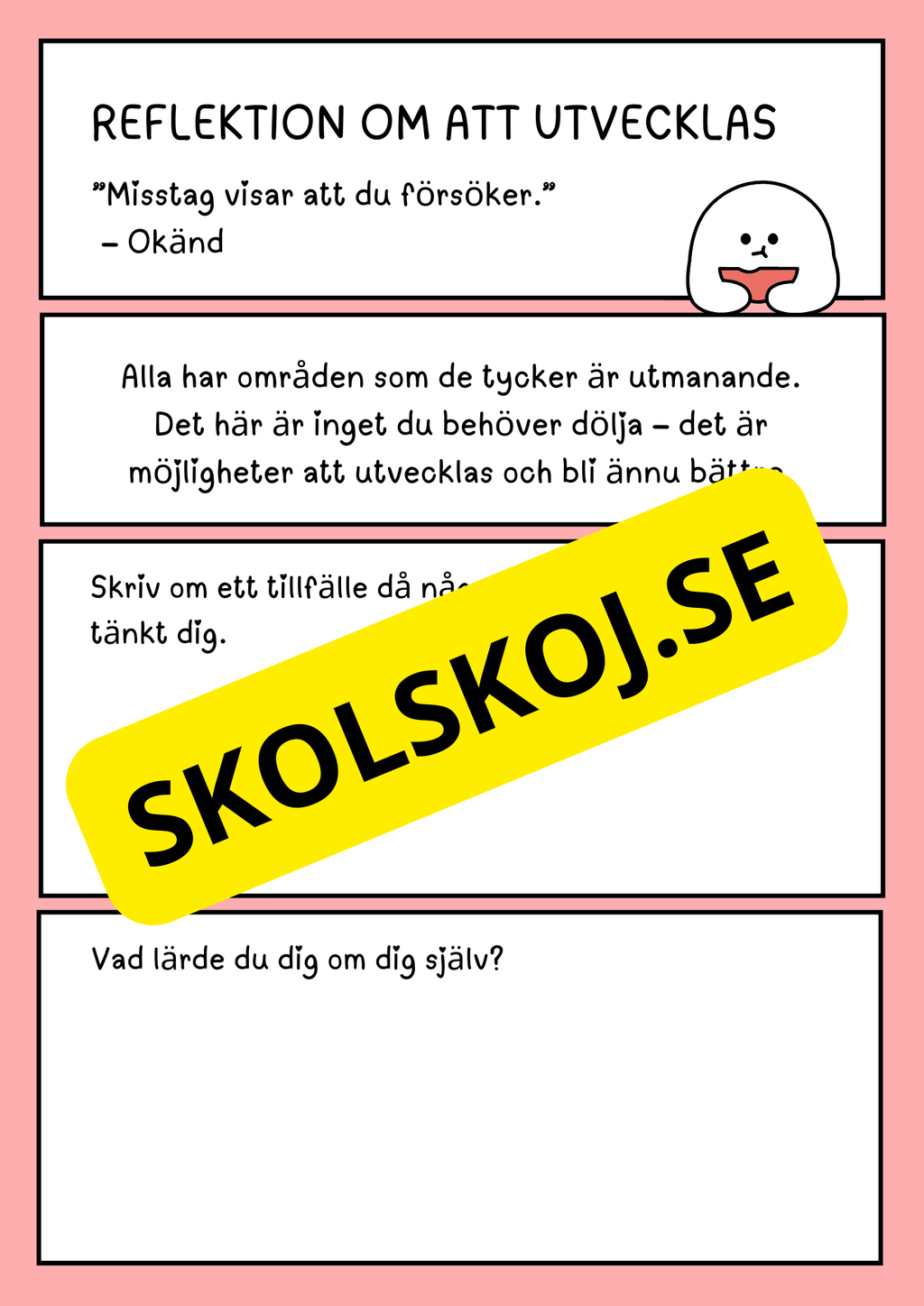 Vem är jag? Vem håller jag på att bli? – Upptäck min SWAG