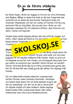 Vikingatiden livet, gudarna och städerna - Läsförståelse