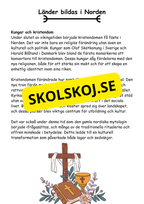 Vikingatiden livet, gudarna och städerna - Läsförståelse