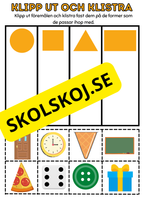 Vi lär oss former