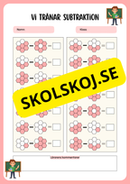 Vi tränar de fyra räknesätten