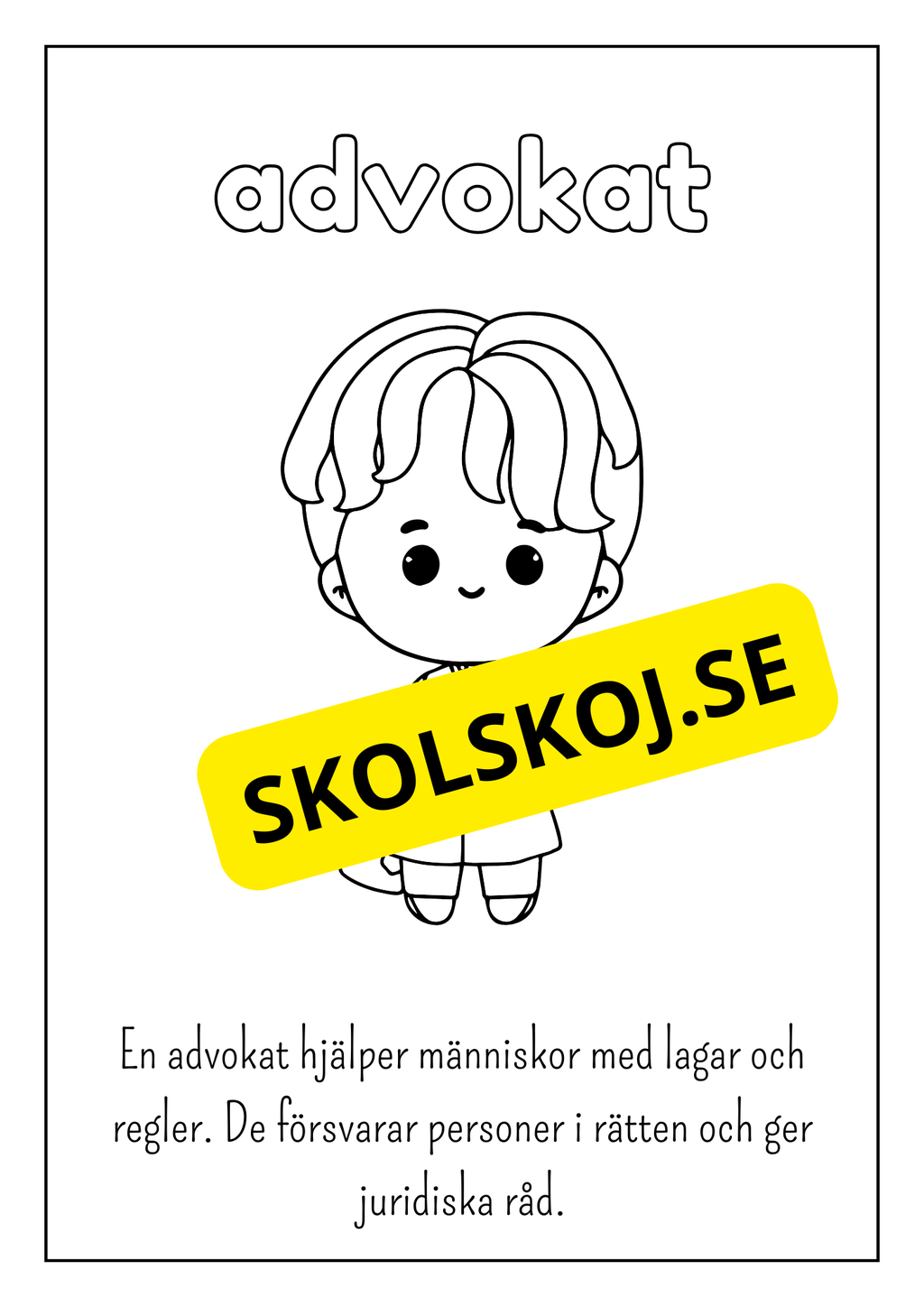 Yrken årskurs 1 - 2