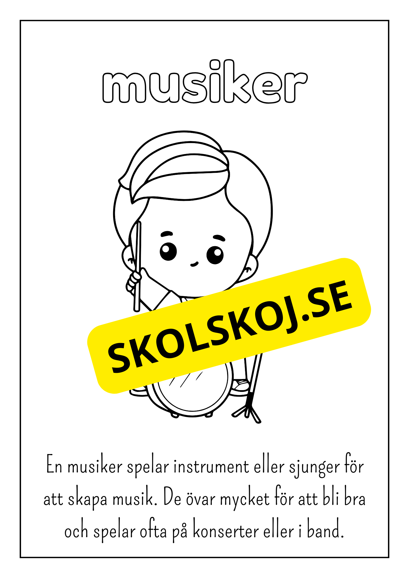 Yrken årskurs 1 - 2