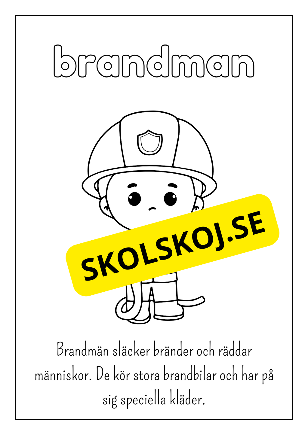 Yrken årskurs 1 - 2