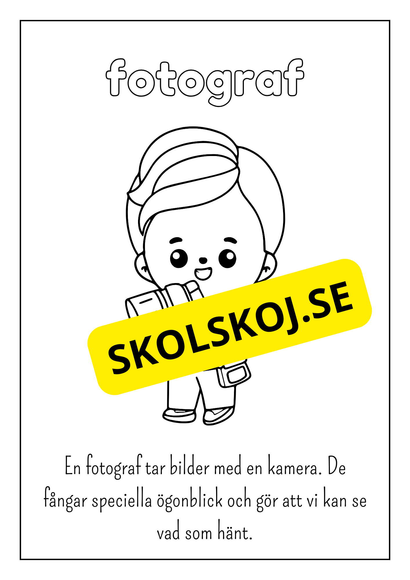 Yrken årskurs 1 - 2