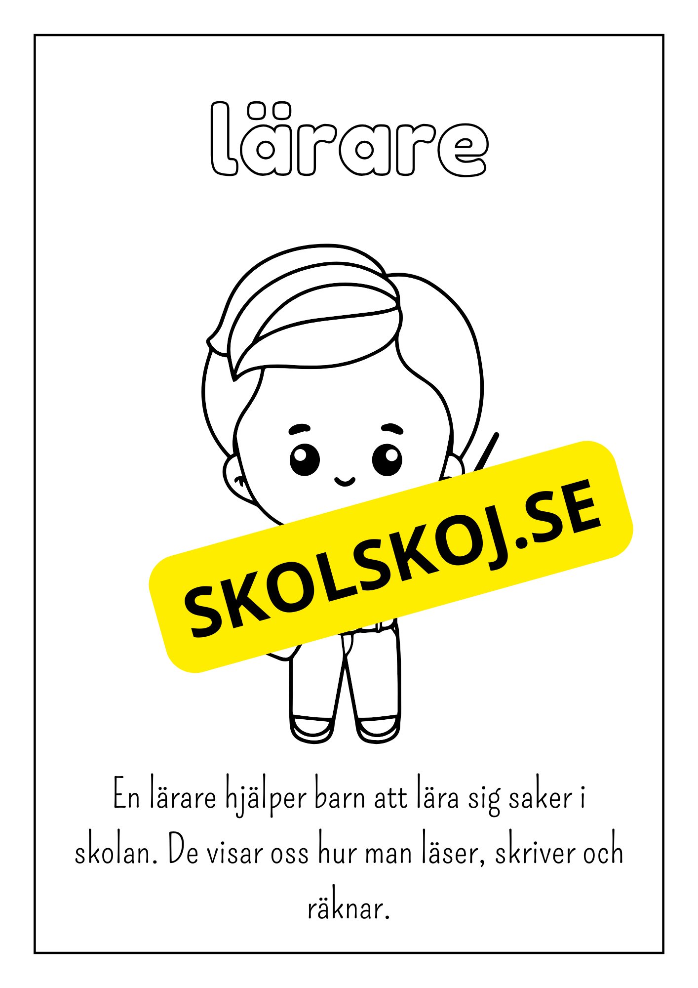 Yrken årskurs 1 - 2