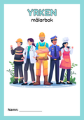 Yrken målarbok