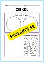 Geometriska former - Förskoleklass - Årskurs 3