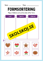 Geometriska former - Förskoleklass - Årskurs 3