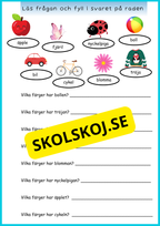 Läs och skriv - Läsförståelse