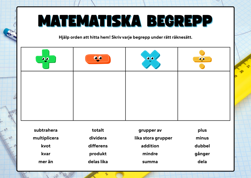 Matematiska begrepp