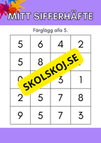 Mitt sifferhäfte
