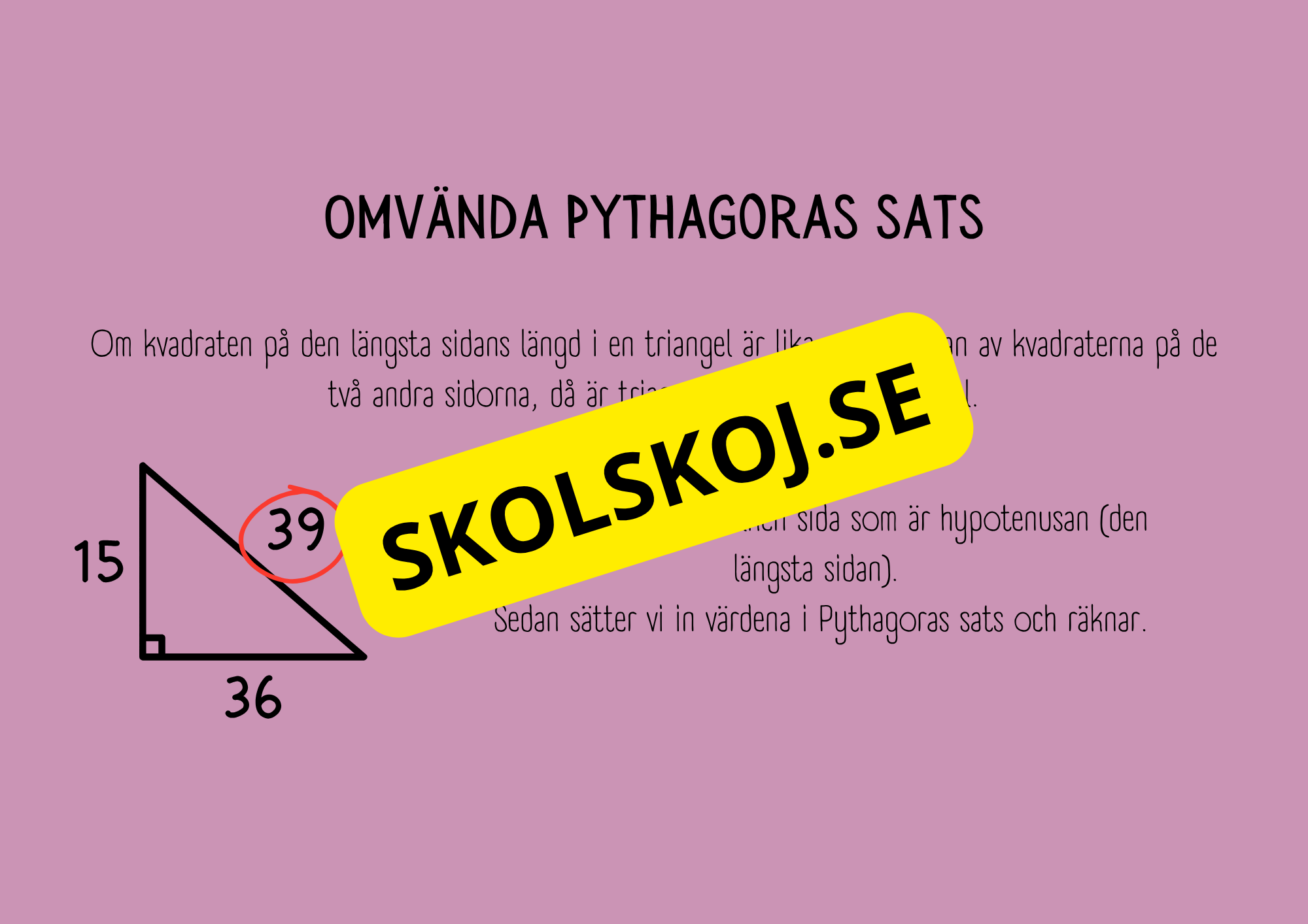 Pythagoras sats