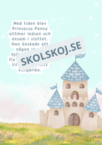 Den snälla draken och den modiga prinsessan - Läsförståelse + frågor