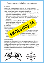 Vattnets kretslopp och materialens betydelse - Läsförståelse - Åk 4 - 6