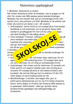 Vattnets kretslopp och materialens betydelse - Läsförståelse - Åk 4 - 6