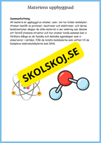 Vattnets kretslopp och materialens betydelse - Läsförståelse - Åk 4 - 6