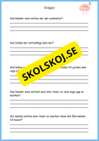 Vattnets kretslopp och materialens betydelse - Läsförståelse - Åk 4 - 6