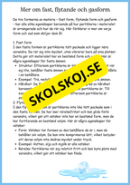 Vattnets kretslopp och materialens betydelse - Läsförståelse - Åk 4 - 6