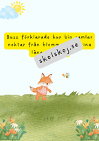 Lisa den nyfikna räven - Läsförståelse + frågor