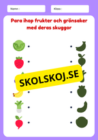 Fröken jag är klar - Frukter och grönsaker