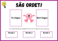 Säg ordet - Spel
