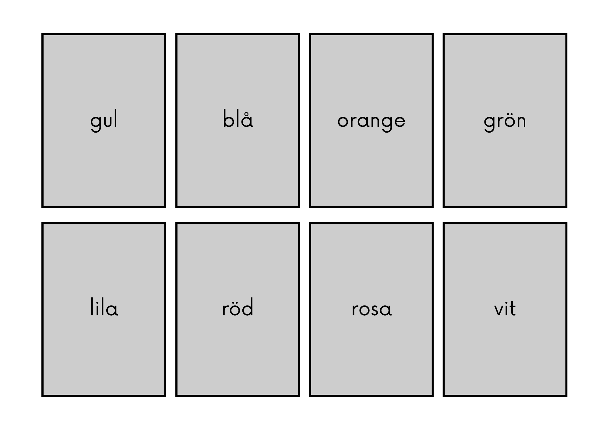 Säg ordet - Spel