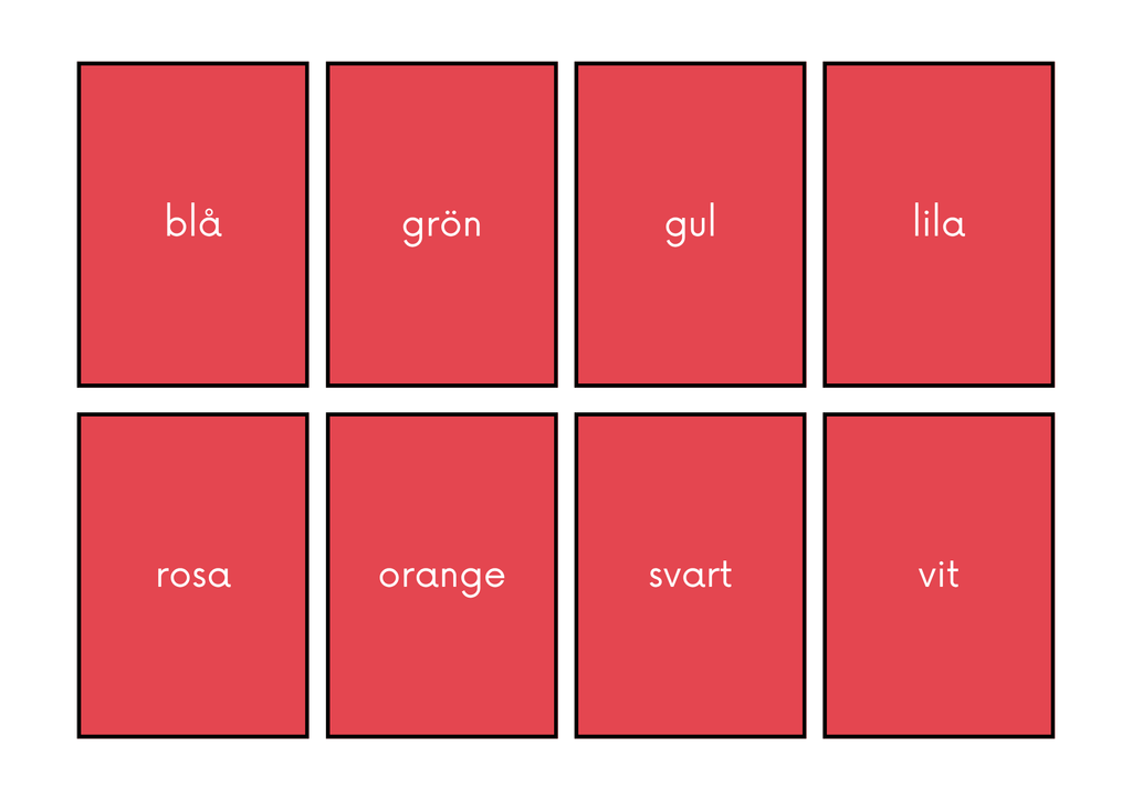 Säg ordet - Spel