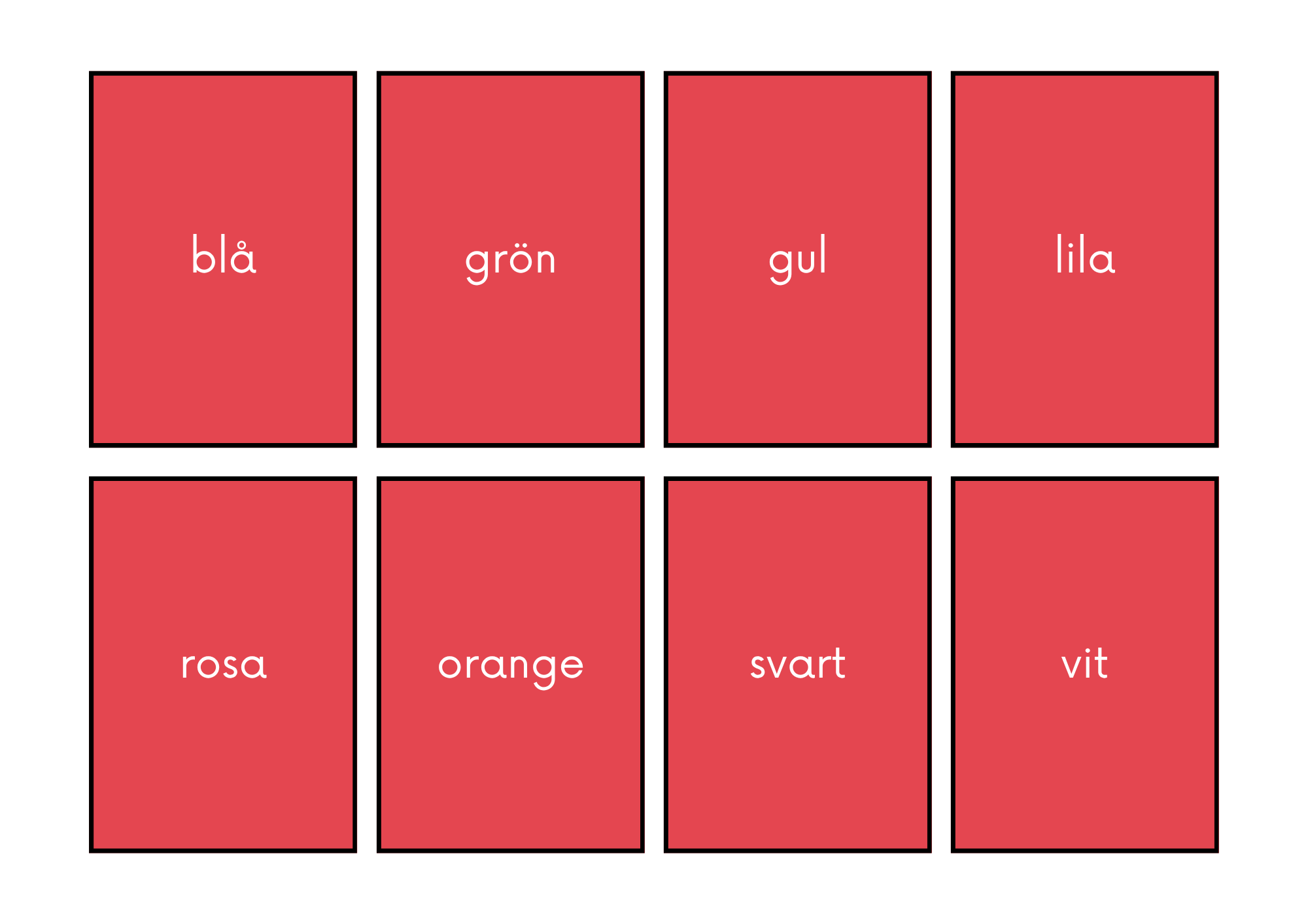 Säg ordet - Spel
