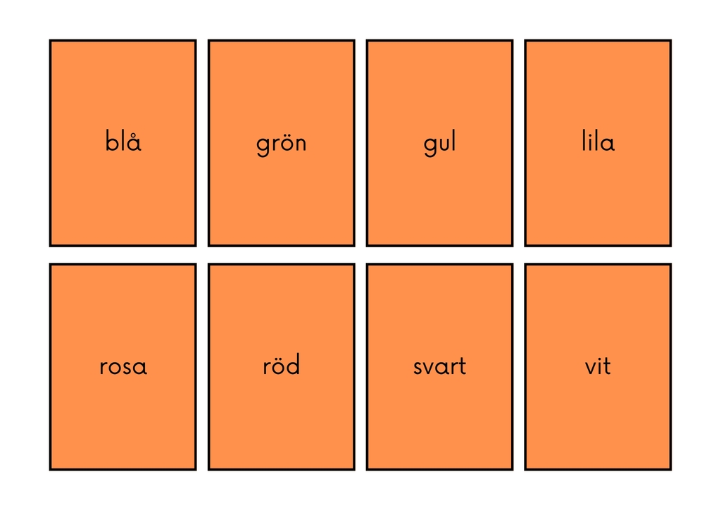 Säg ordet - Spel