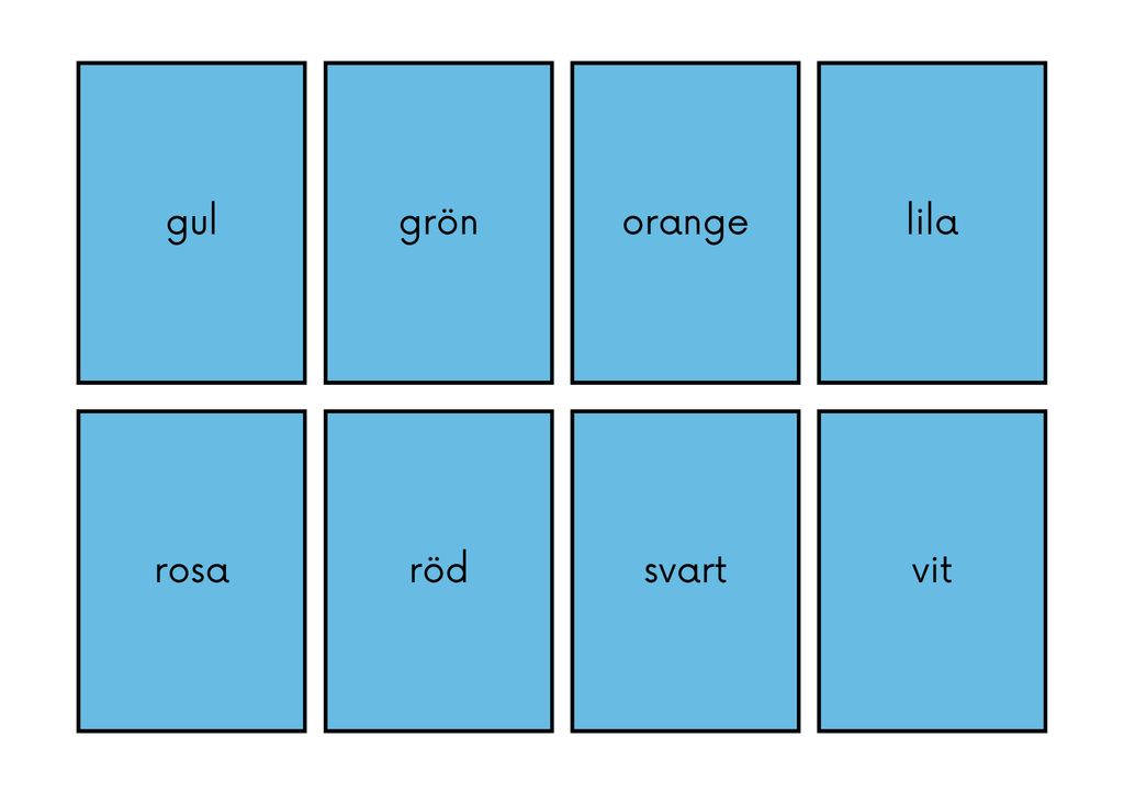 Säg ordet - Spel