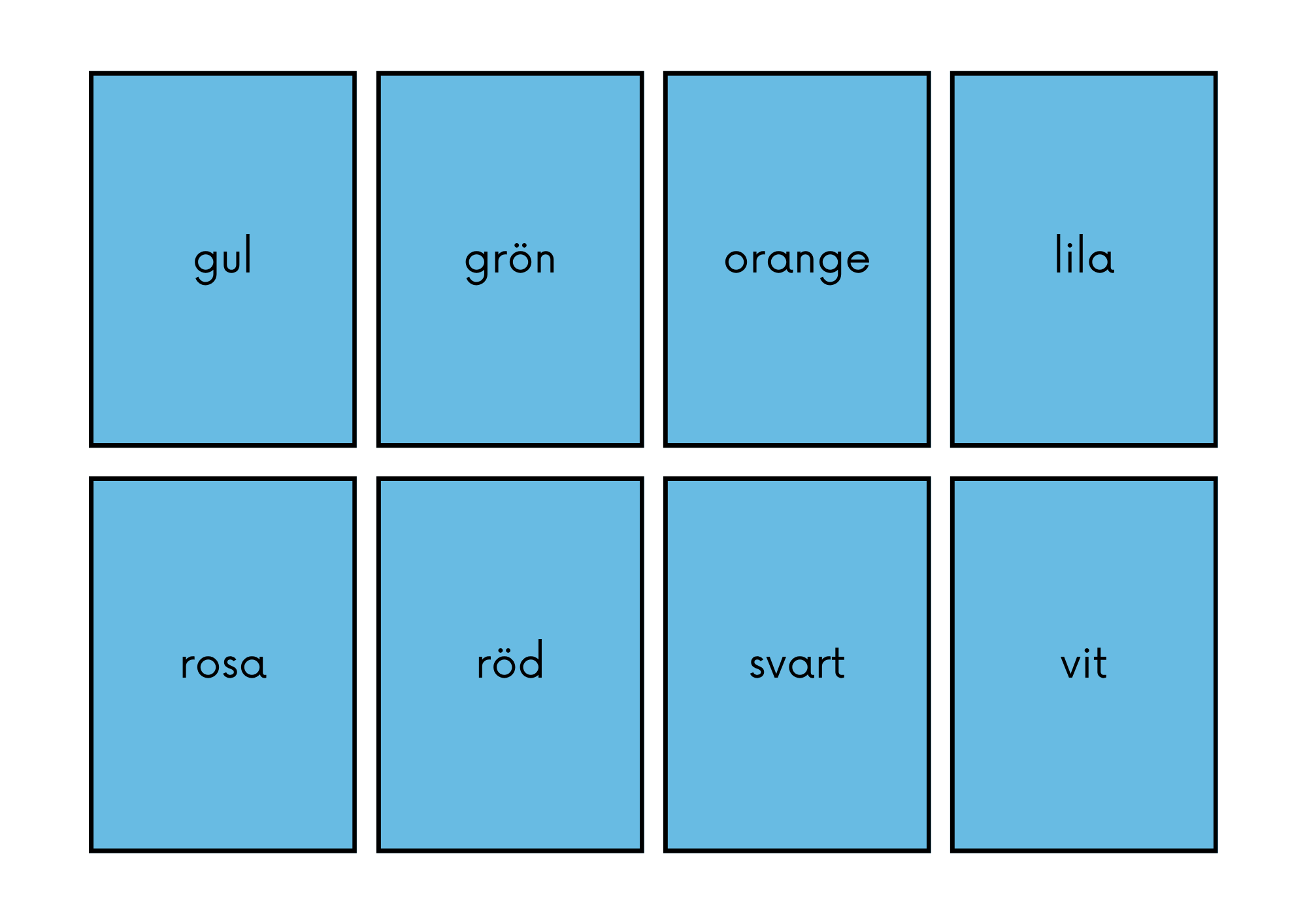 Säg ordet - Spel
