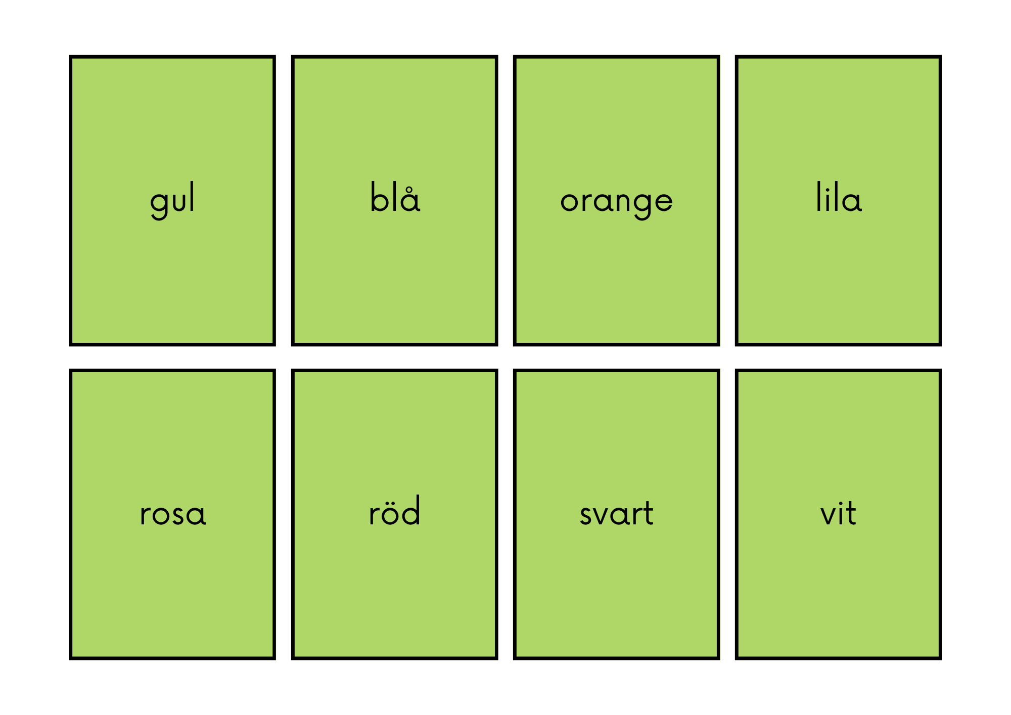 Säg ordet - Spel