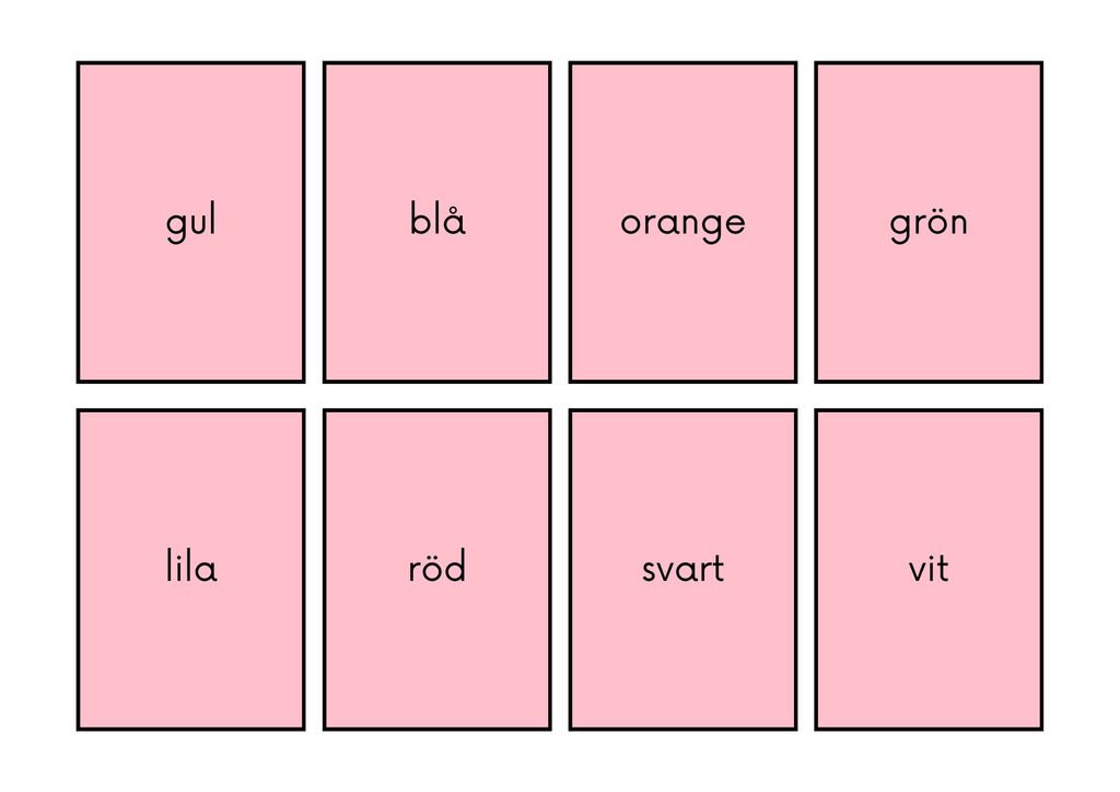 Säg ordet - Spel