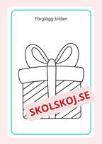 Jul igen - Målarbok