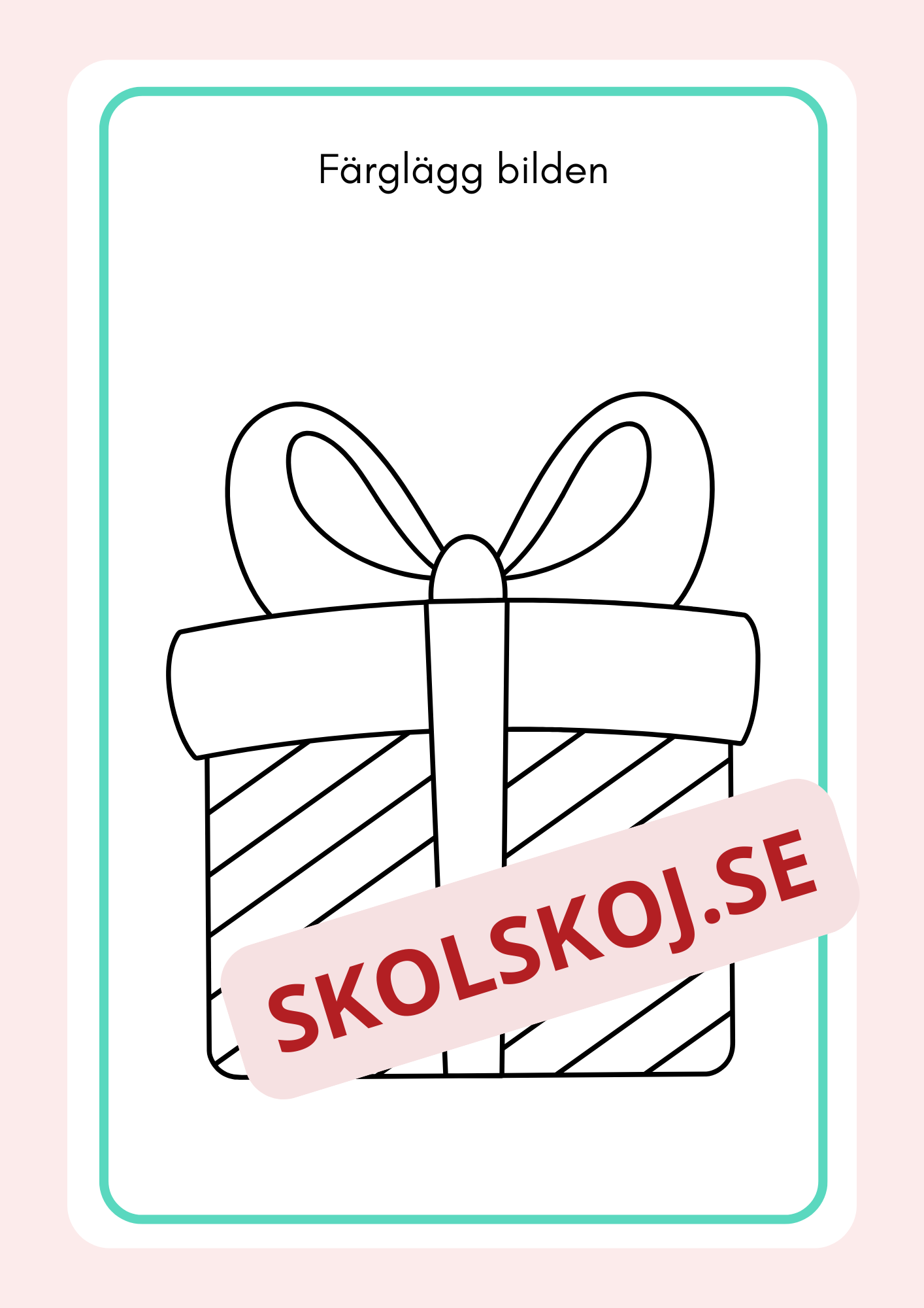 Jul igen - Målarbok