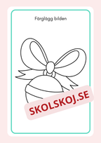 Jul igen - Målarbok