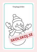 Jul igen - Målarbok