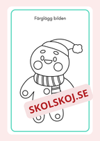 Jul igen - Målarbok