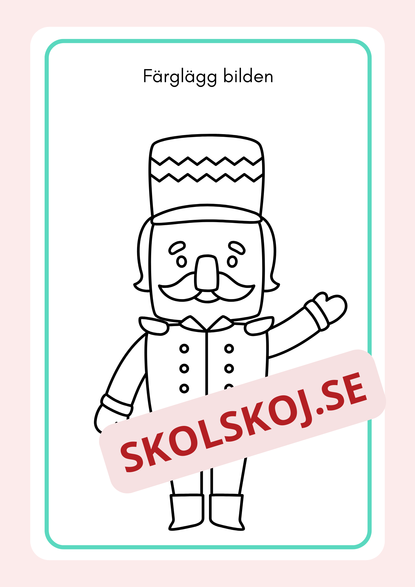Jul igen - Målarbok