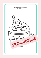Jul igen - Målarbok