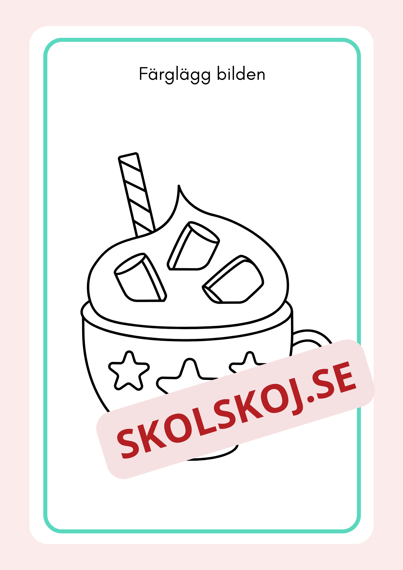 Jul igen - Målarbok