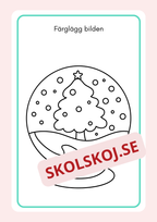 Jul igen - Målarbok